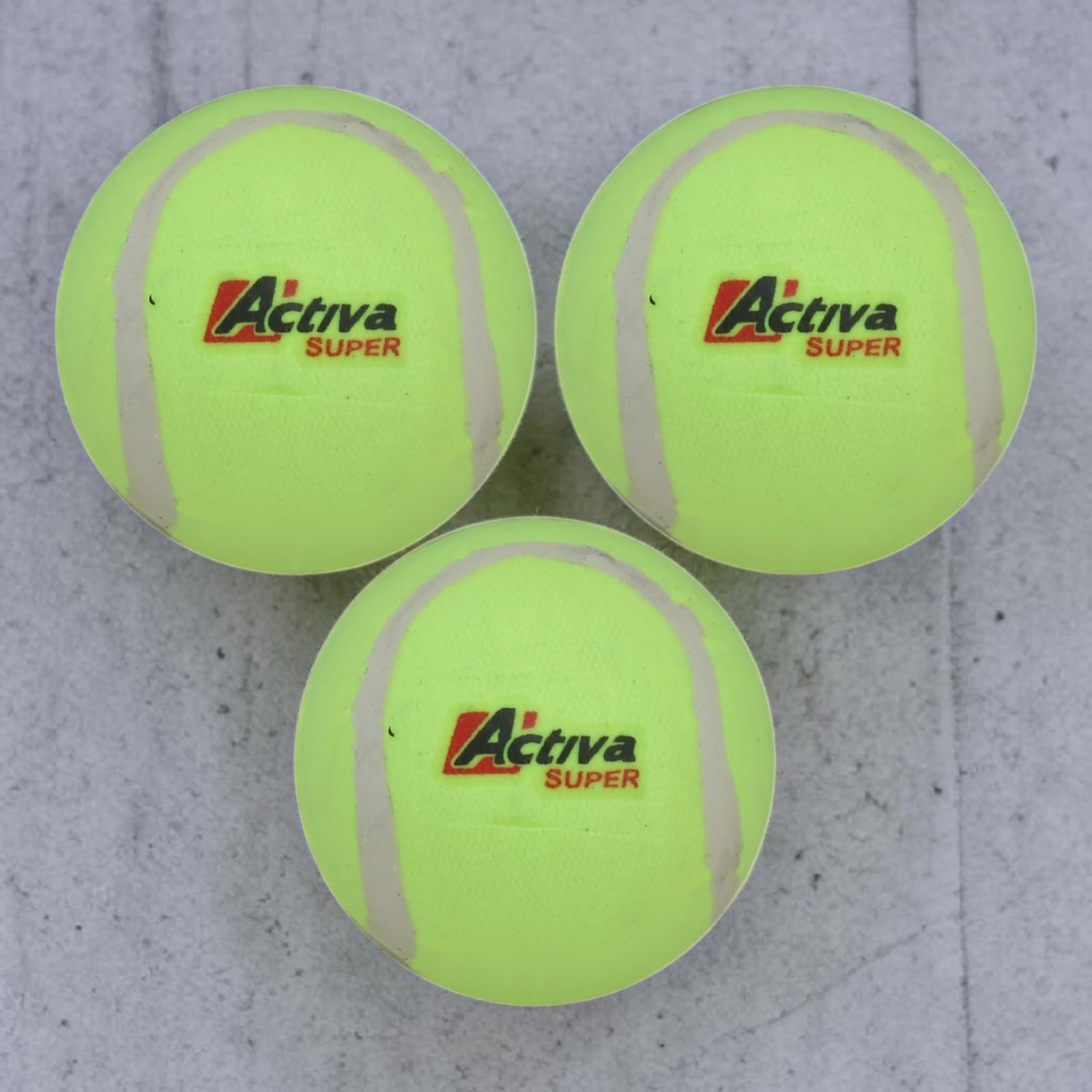 Tennis Cricket Balls - Ser Of 6